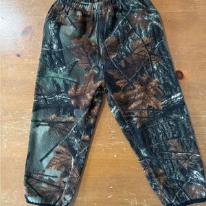 Camouflage Kids fleece jogger Bottoms